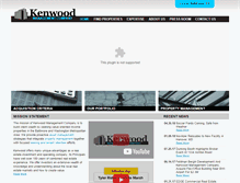 Tablet Screenshot of kenwoodmgt.com